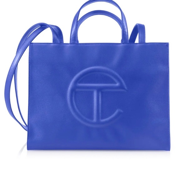 Telfar Medium Shopping Bag in Painter’s Tape - Picture 1 of 3